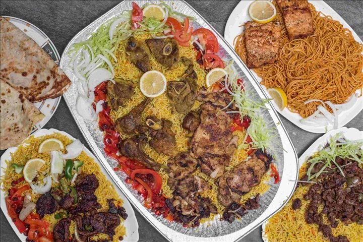 Platters of prepared food, representing ResultKey restaurant and food service clients